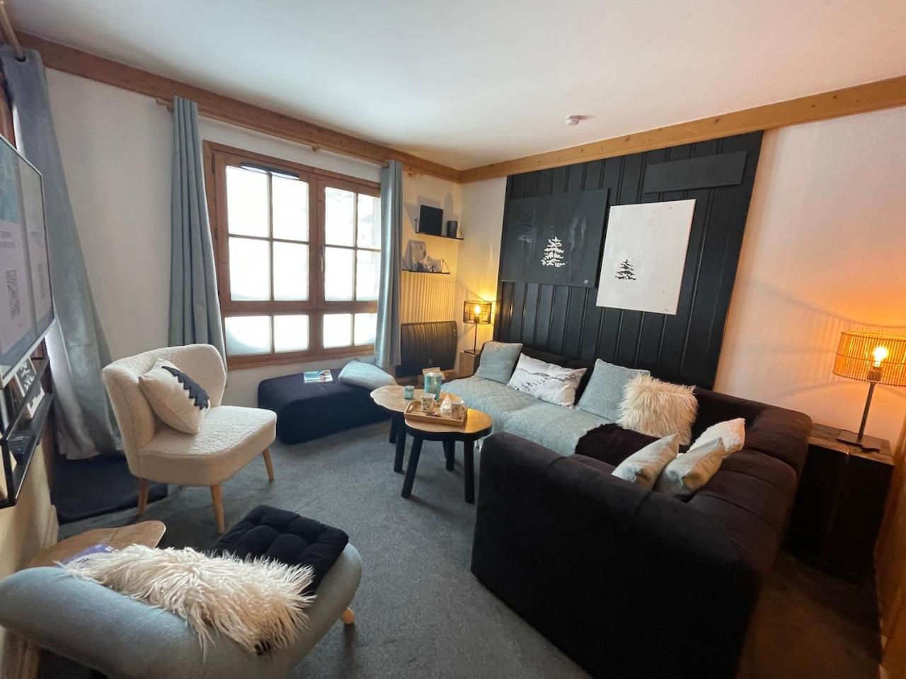 Arc 1950 - Appartement 2 Chambres - Ski-In & Out - Grande Terrasse Ensoleillee Les Arcs  Luaran gambar